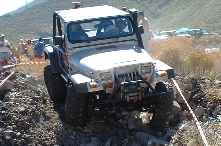 Jeep Wrangler trial 4x4